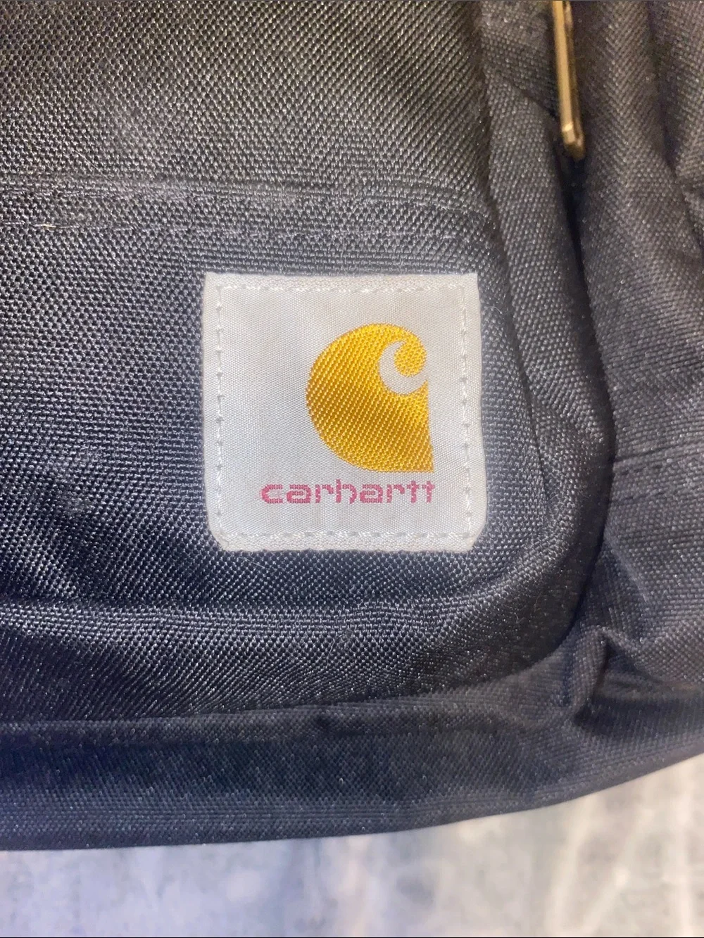 Carhartt Black Everyday Backpack with Front and Side Pockets